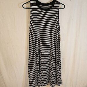 Time and Tru Sleeveless Striped Dress -- ITEM #2031